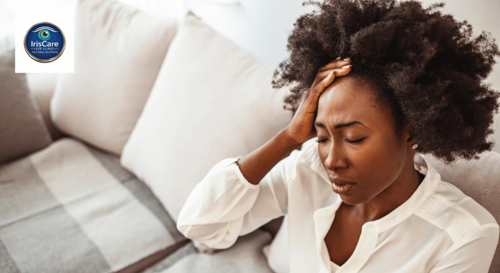 Are Headaches and Eye Problems Connected? Insights from IrisCare Eye Clinic, Dopemu, Agege Lagos Headache 1024x559